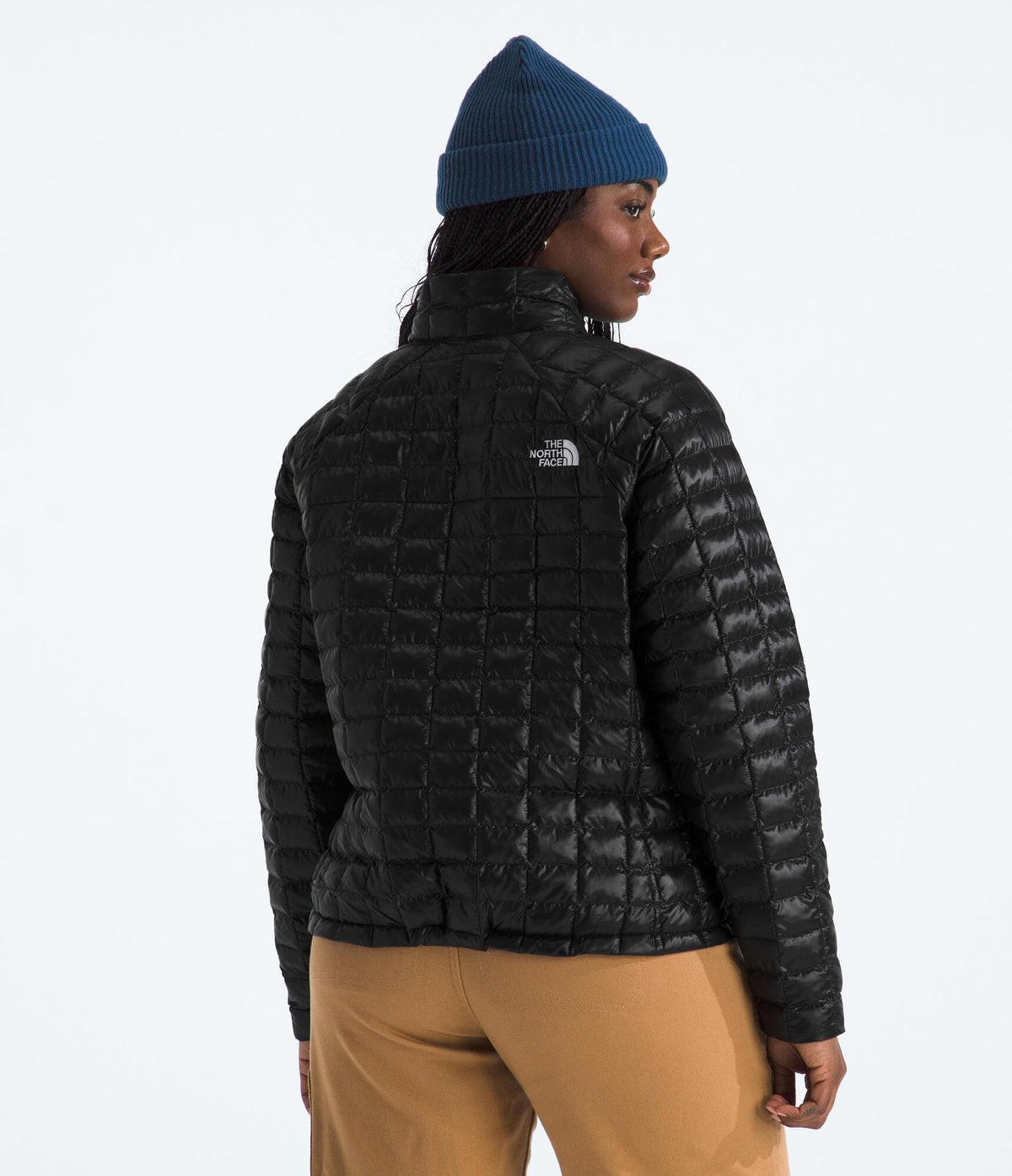 Women's ThermoBall Insulated Jacket by The North Face – Polyester, Tnf Black, Model NF0A8D3S