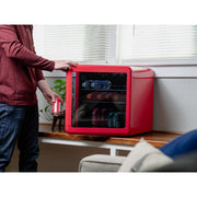 1.7 Cuft Beverage Cooler Retro by Magic Chef – Medium, 1.7 cubic_feet, Red, Model MCB17CHR