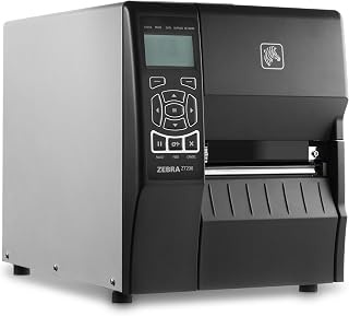 Zebra Technologies Zebra ZT230 Thermal Industrial Printer 4"| 203 DPI | No Ink Required | USB, Serial, Ethernet | LCD Screen | Thermal Transfer (Renewed)