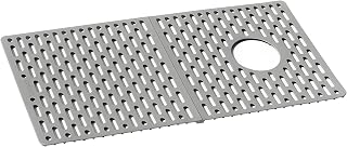 Ruvati Silicone Bottom Grid Sink Mat for RVG1302 and RVG2302 Sinks - Gray - RVA41302GR