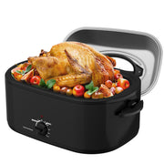 Sunvivipro Roaster Oven, 28 Quart, Black