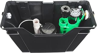 Fluidmaster 1000E-015-P1 Compact Concealed Cistern Pre-Assembled Black