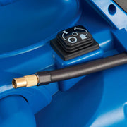 Battery Powered HEPA Wet/Dry Vacuum with Air Inflate Adapter by Global Industrial – Plastic, Blue, Model JN701
