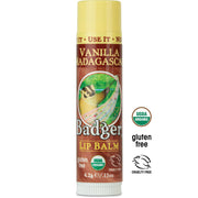 Lip Balm Vanilla, 0.15 Ounce by Badger – 0.15 Ounce, No Color, Model 634084225099