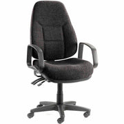 High Back Executive Chair by Famous – Nylon, Black, Model 516147BK