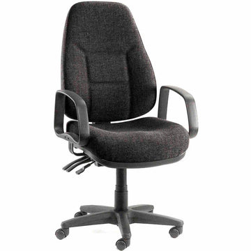 High Back Executive Chair by Famous – Nylon, Black, Model 516147BK