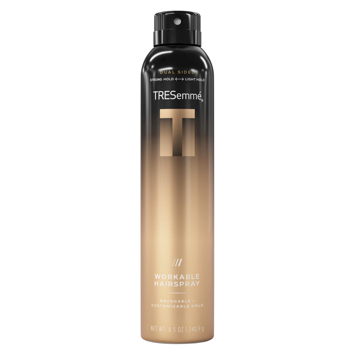 A-List Collection Workable Hairspray Customizable Hold 8.5 oz by TRESemmé – 8.5 Ounce (Pack of 1), Clear, Model 022400014470