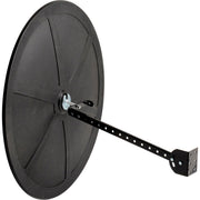 Round Impact-Resistant Acrylic Convex Mirror by Global Industrial – 36.5"L x 6"W, Acrylic, Silver, Model IC3600(NR490126)