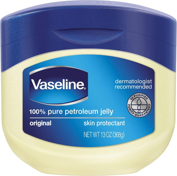Original Petroleum Jelly 13 oz - Hypoallergenic Moisturizer for Dry Skin by Vaseline – 13 Ounce (Pack of 1), White