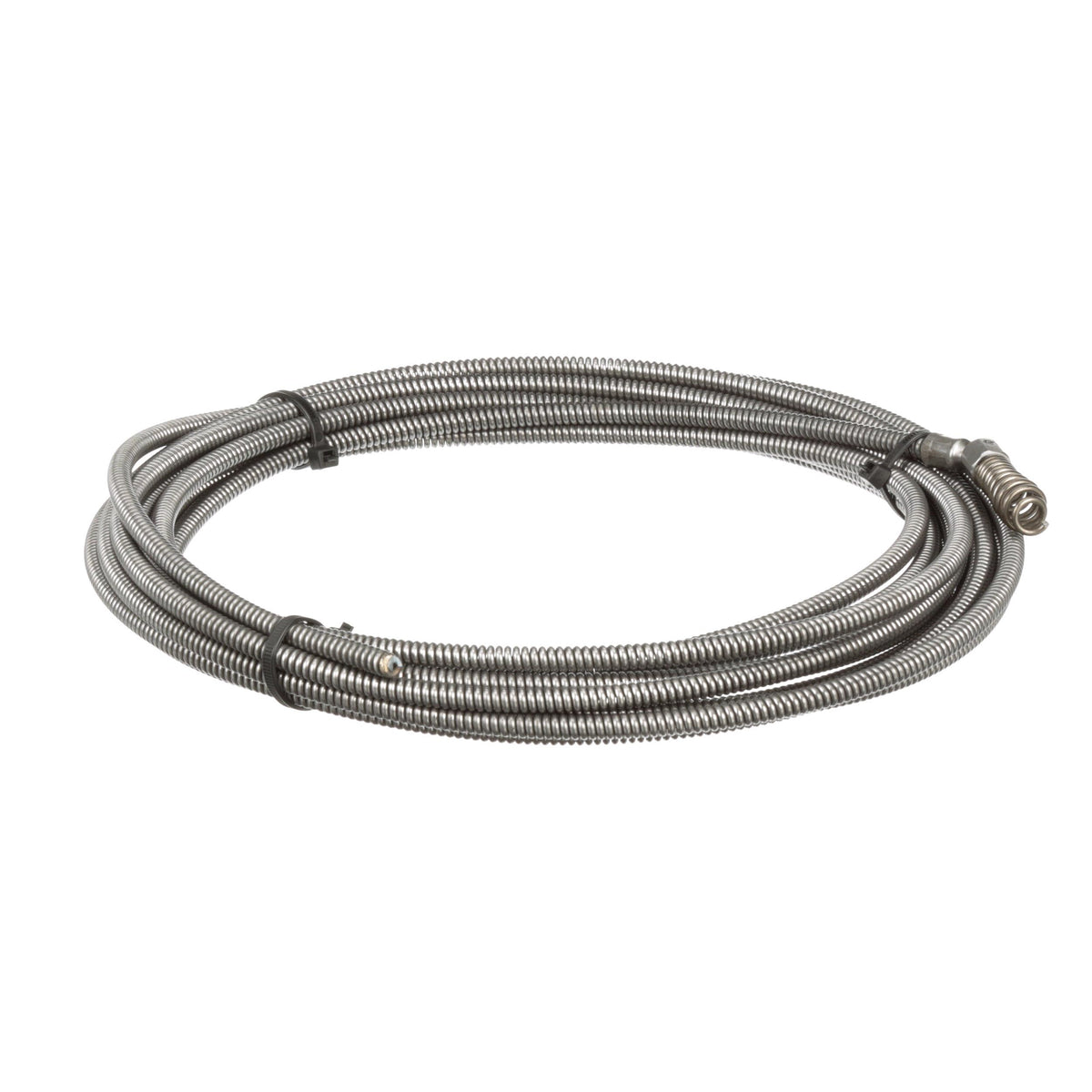 Drain Cleaning Cable by RIDGID – 8 mm x 7.6 m, Metal, Silver, Model 62235