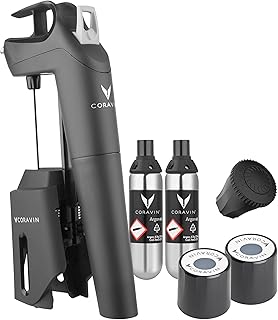 CORAVIN Timeless Three Plus Wine Preservation System- Black