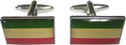 Kiola Designs Federal Democratic Republic of Ethiopia Flag Cufflinks