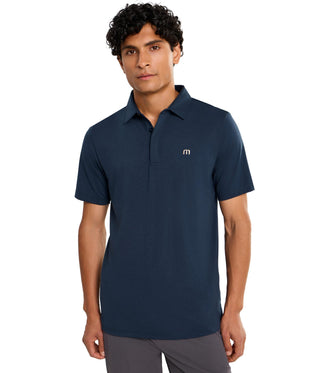 Heater Series Jersey Polo by TravisMathew – Total Eclipse, Model A47463