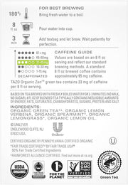 TAZO 36 Count / Green / 1 Herbal
