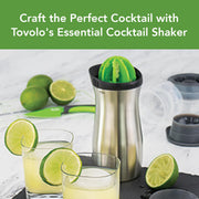 Cocktail Shaker Barware Stainless, 1 Count by Tovolo – One Size (Pack of 1), 24 ounces, Stainless Steel, Model 81-9264