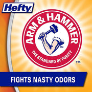 Ultra Strong Multipurpose Trash Bags by Hefty – 25 Count (Pack of 3), 30.0 gallons, Plastic, Black, Pack of 3