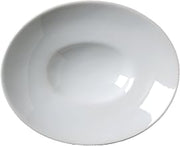 Signature Rimmed Oval Bowl (4 oz. in Well) by Vertex China – Porcelain, Porcelain White, Pack of 24, Model ARG-OB26