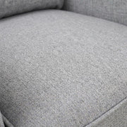 Textured-Upholstered Recliner with Pushback Design by Starlight Canyon Home – Textured, Grey