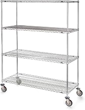 Metro Stainless Steel Wire Trucks, 48"W x 24"D x 68"H