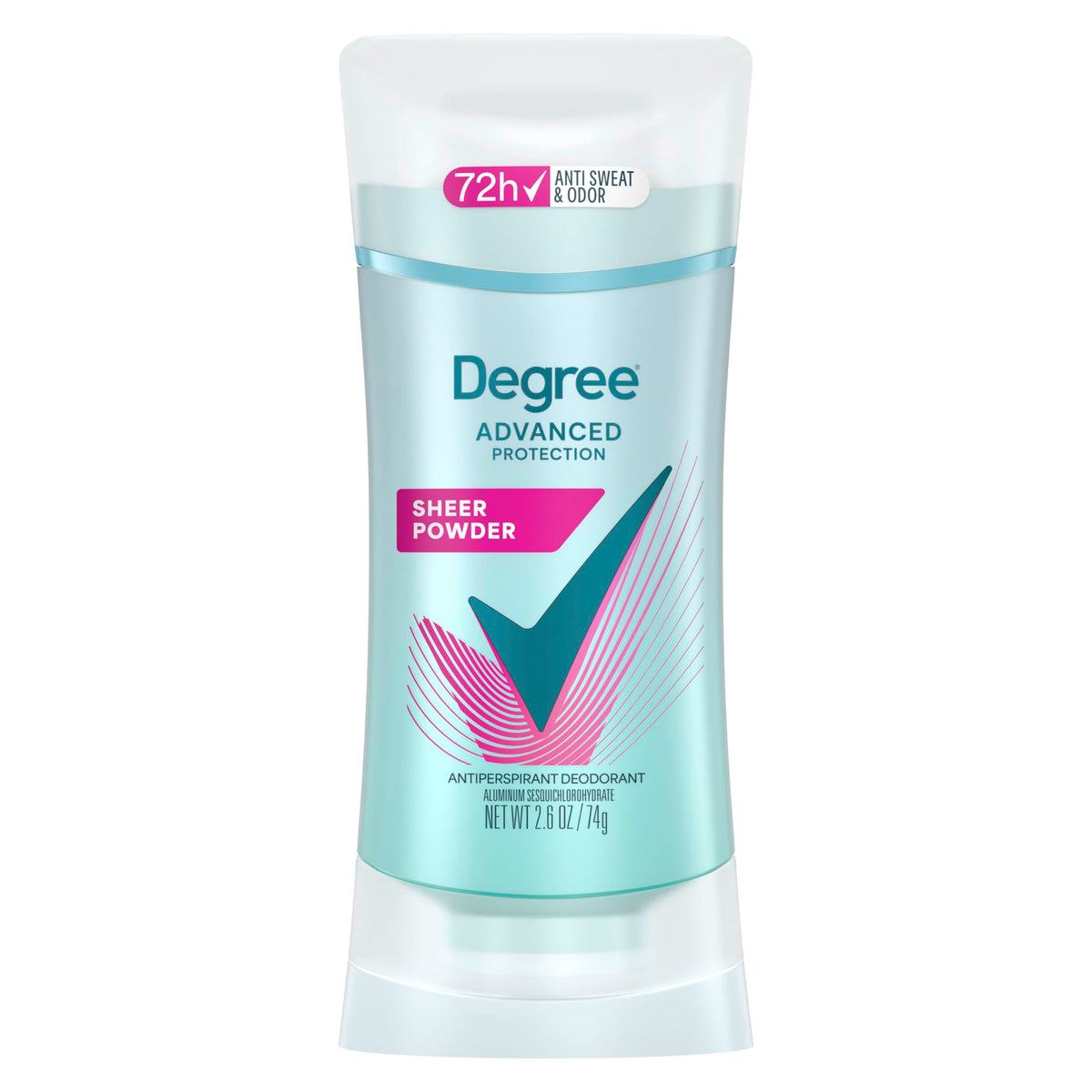 Degree 2.6 Ounce (Pack of 1) / Sheer Powder / No Color Antiperspirant Deodorant
