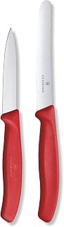 Victorinox 67831X6 Swiss Classic 2-Piece Knife Set - Red