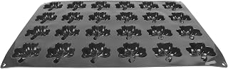Sasa Demarle FX 4001 Flexipan Inspiration Silicone Mold with 24 Shamrock Cavities
