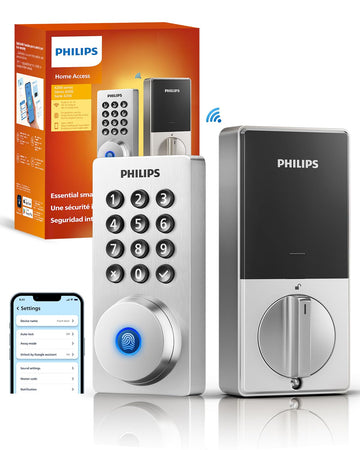 Wi-Fi Door Lock with Handle by PHILIPS – Commercial Grade