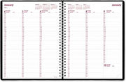 Rediform BOOK,APPT,WKLY,11X8.5,BK CB950BLK