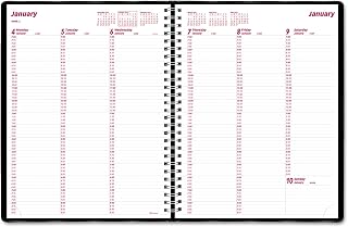 Rediform BOOK,APPT,WKLY,11X8.5,BK CB950BLK