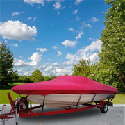 7.6oz Solution Dyed Polyester Styled-to-Fit Cover Compatible with a All Performance Plus Olympian I/O Boat by STOPBYUS – Polyester