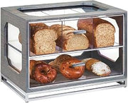 Cal-Mil 3820-83 Ashwood 2-Tier Gray Bread Display Case