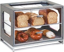 Cal-Mil 3820-83 Ashwood 2-Tier Gray Bread Display Case