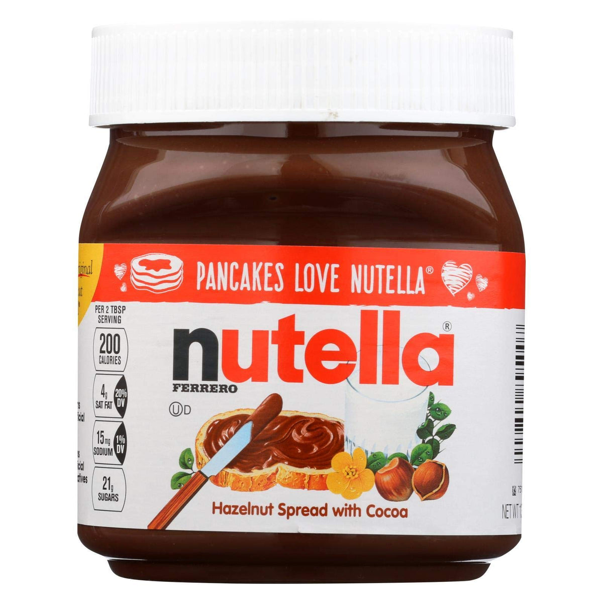 Hazelnut Spread by Nutella – 13 Ounce(Pack of 15), Pack of 15, Model 89371