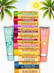 Burt's Bees Lip Balm Variety Pack -12 Count Assorted Flavors, Moisturizing Beeswax Lip Care, Natural Lip Balm Collection, Summertime Gift Set