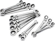 GEARWRENCH 8 Pc / With Wrench Rack / SAE Combination Wrenches