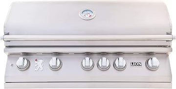 Lion L90000 40-Inch Built-in Natural Gas Grill with Rear Infrared Burner