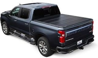LEER HF650M Quad-Folding Tonneau Cover, Fits 2019-2026 GM Silverado/Sierra with 5'8" Truck Bed