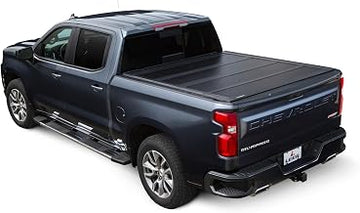 LEER HF650M Quad-Folding Tonneau Cover, Fits 2019 GM Silverado/Sierra with 6'6" Truck Bed