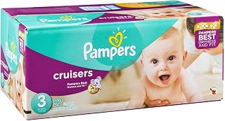 Pampers Cruisers Diapers Size 3 92 Count