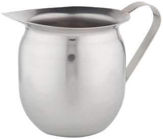 Stainless Steel Bell Creamer by Winco – 8 Ounces, 8.0 fluid_ounces, Stainless Steel, Model BCS-8