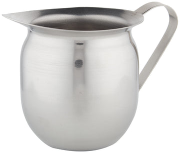 Stainless Steel Bell Creamer by Winco – 8 Ounces, 8.0 fluid_ounces, Stainless Steel, Model BCS-8
