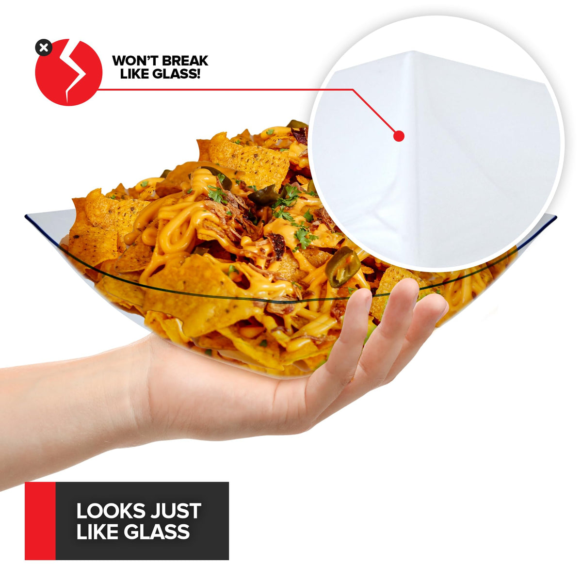 Stock Your Home 4 / 64 oz / Clear Bowls
