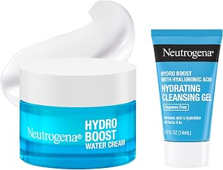 Neutrogena Hydro Boost Water Cream, 1.7 fl. oz + Gel Cleanser, 0.5 fl. oz