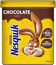 Nesquik Powder Chocolate Milk Mix, 20.1 Oz, 12 Pack | Chocolate flavor powder drink mix; 12 x 20.1 oz canisters