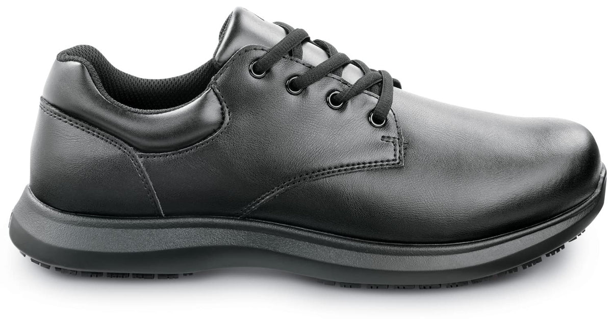Mens Black MaxTrax Soft Toe SRO Oxford 11.5 EW by SR Max – 11.5 X-Wide, Mesh, Black, Model Ayden