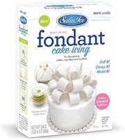 Satin Ice Fondant for Cake Decorating, White (24 Ounce)