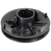 Pulley Replacement Part for Push Sweeper by Global Industrial – Black, Model RP9042