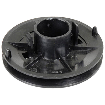 Pulley Replacement Part for Push Sweeper by Global Industrial – Black, Model RP9042