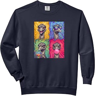 Emus funny Emu Comfort Colors Adult Sweatshirt