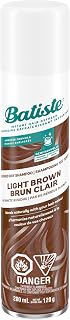 Batiste Dry Shampoo, Medium and Brunette, 6.73 Fluid Ounce (Packaging May Vary)